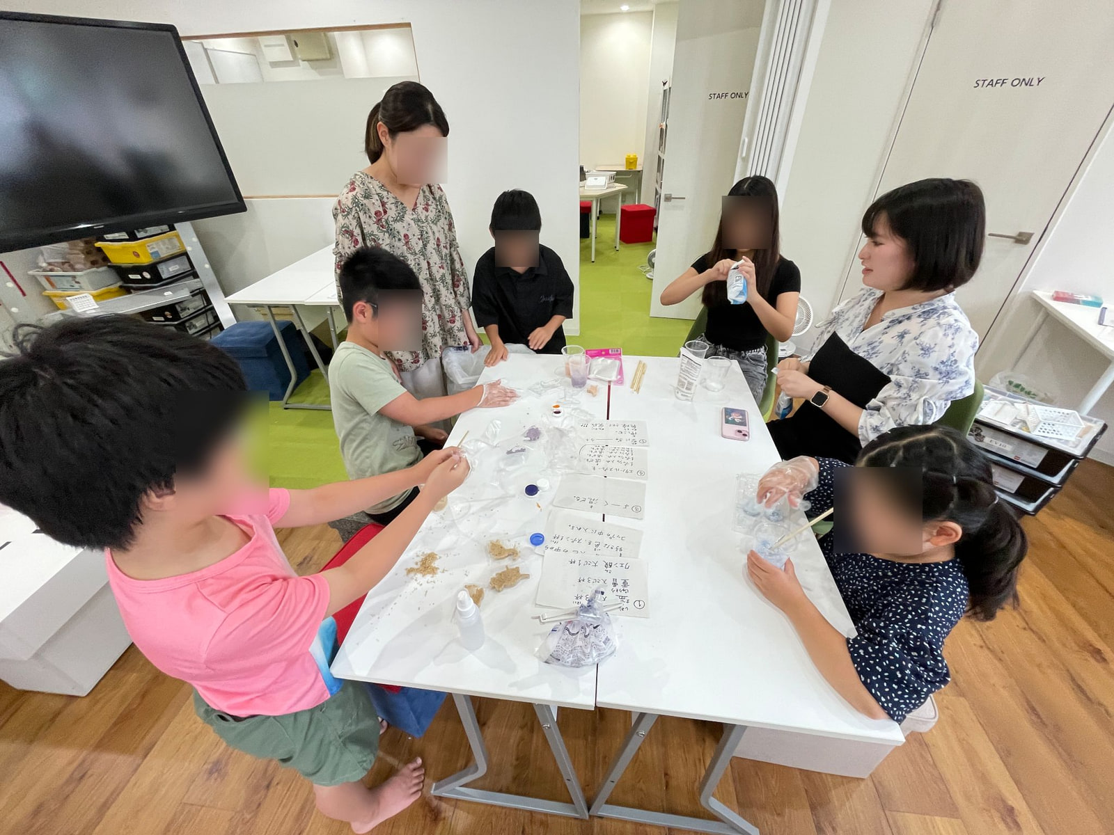 リンカーンの教室の日常風景。